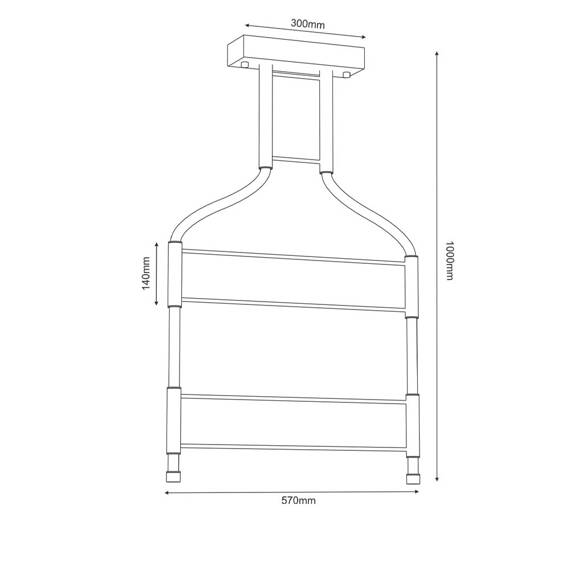 Shilo Alha S Lampa wisząca 9057