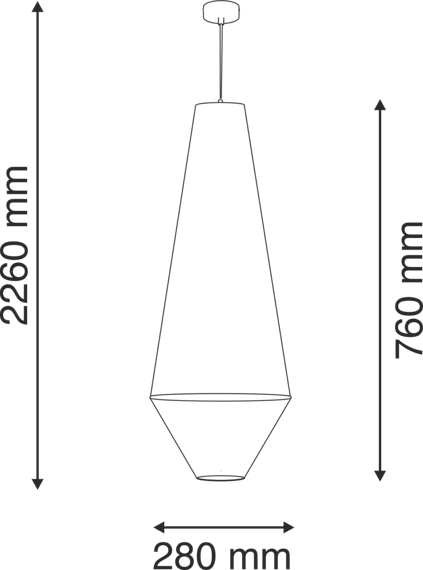 Shilo Hagata Lampa wisząca 5126