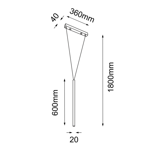 Shilo Miaki 5162 Lampa wisząca