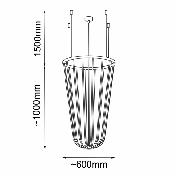 Shilo Moon Lampa wisząca 5145