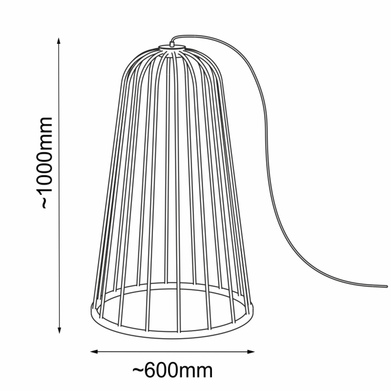 Shilo no. Moon Lampa stojąca zewnętrzna 9418