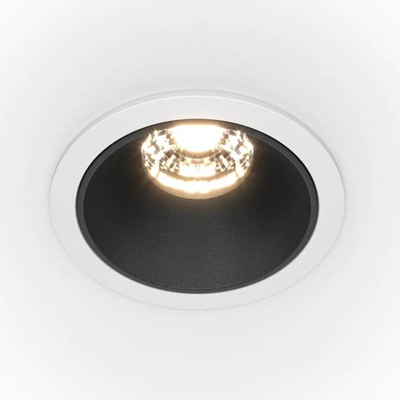 Spot sufitowy Alfa LED biały-Czarny (DL043-01-10W3K-D-RD-WB) - Maytoni
