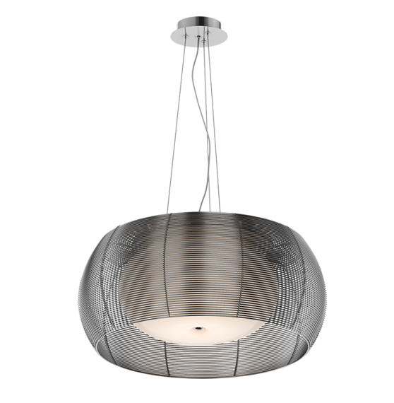 TANGO MD1104-2L silver Zuma Line Lampa Wisząca