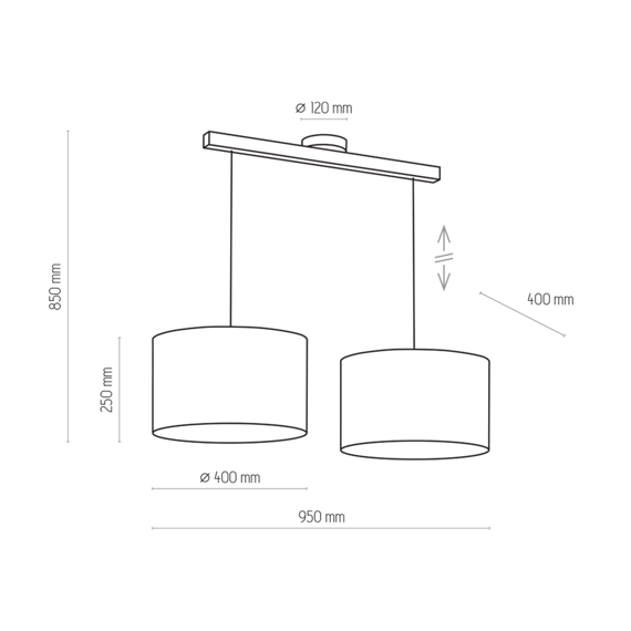 TK Lighting Troy Oprawa wisząca 4220