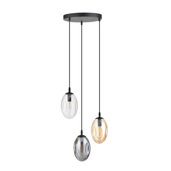 Wisząca lampa ASTRAL 3 BL PREMIUM MIX czarny (1268/3PREM) - Emibig