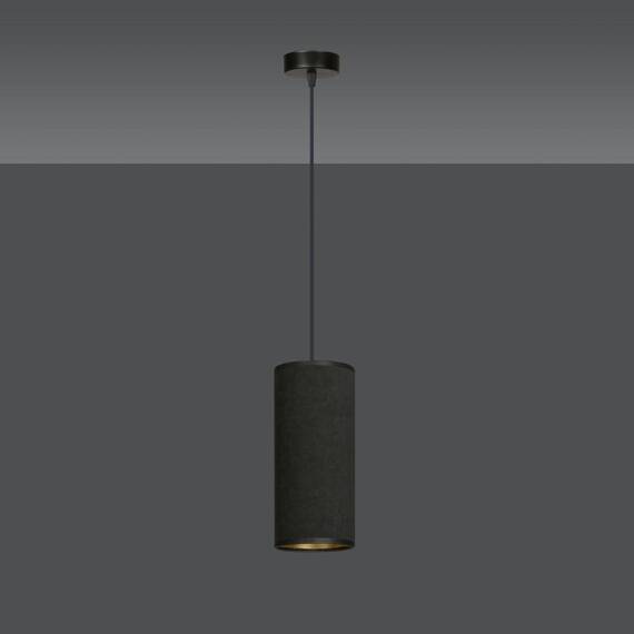 Wisząca lampa BENTE 1 BL BLACK czarny (1067/1) - Emibig