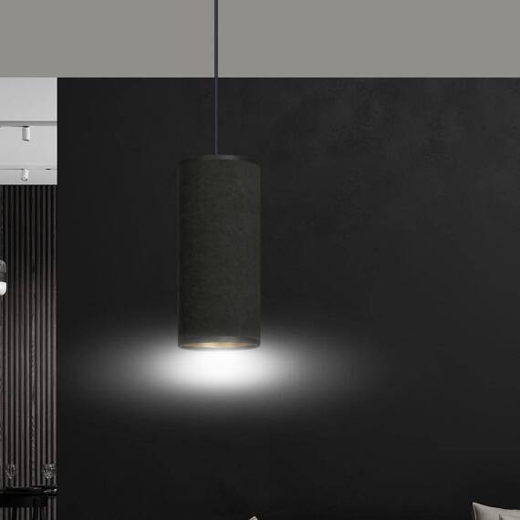 Wisząca lampa BENTE 1 BL BLACK czarny (1067/1) - Emibig