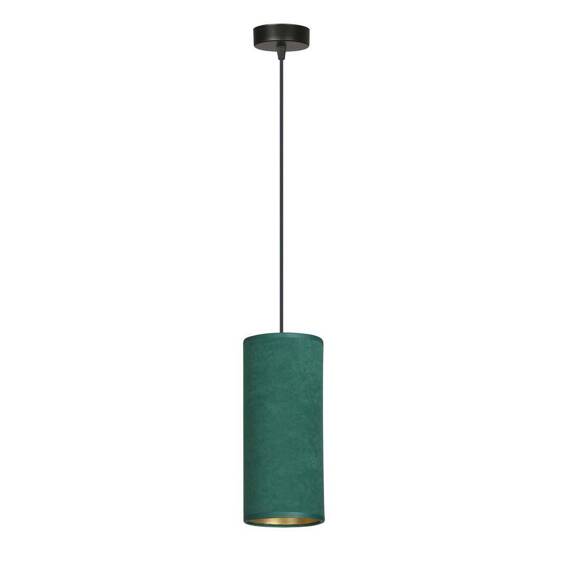 Wisząca lampa BENTE 1 BL GREEN czarny (1058/1) - Emibig