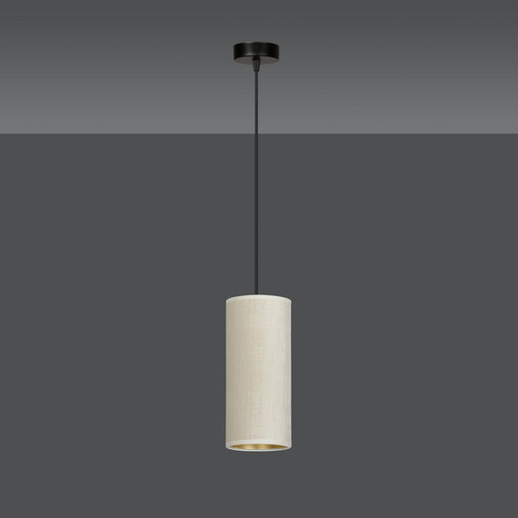 Wisząca lampa BENTE 1 BL WHITE czarny (1059/1) - Emibig