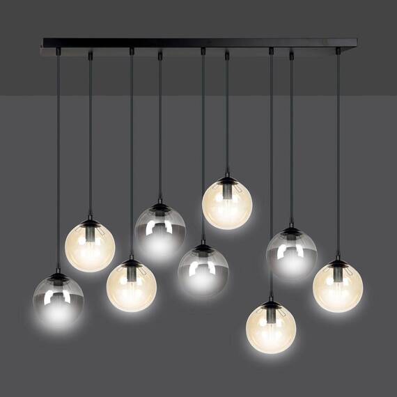 Wisząca lampa COSMO 9 BL MIX1 czarny (714/9M1) - Emibig