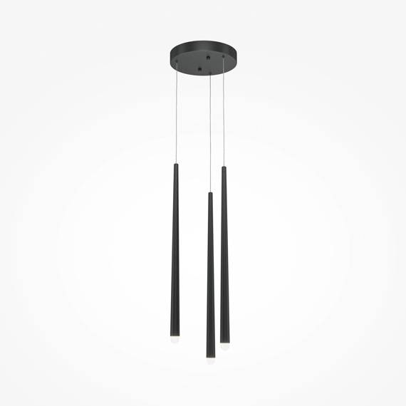 Wisząca lampa Cascade czarny (MOD132PL-L28BK1) - Maytoni