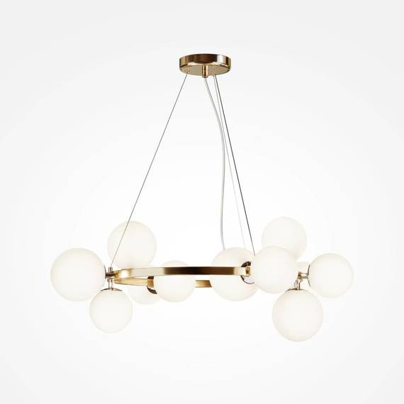 Wisząca lampa Dallas złoty (MOD545PL-11BS) - Maytoni