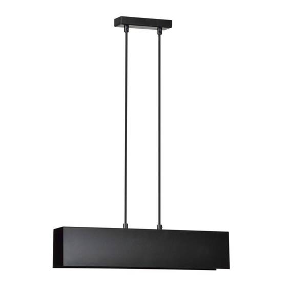 Wisząca lampa GENTOR 2 BLACK czarny (672/2) - Emibig