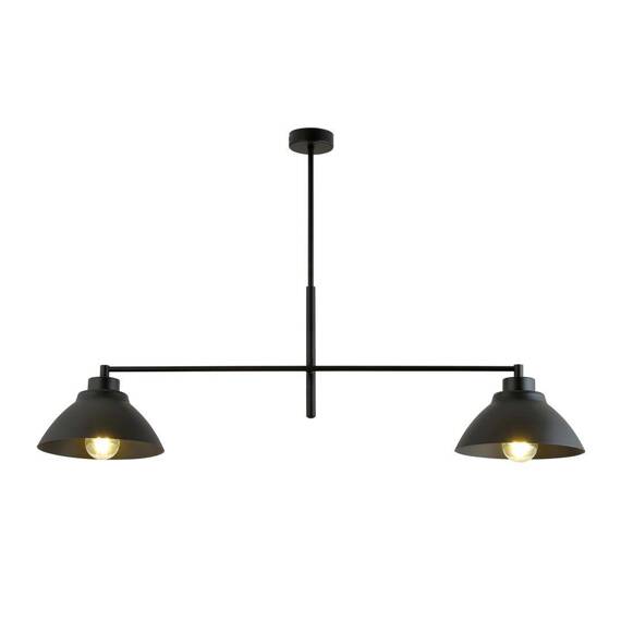 Wisząca lampa MAVERICK 2 BLACK  czarny (1211/2) - Emibig