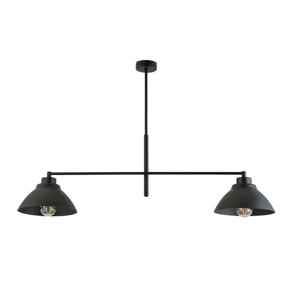 Wisząca lampa MAVERICK 2 BLACK  czarny (1211/2) - Emibig