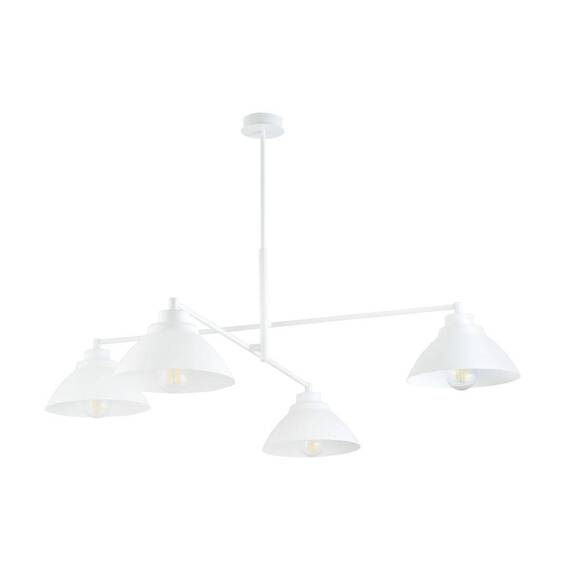 Wisząca lampa MAVERICK 4 WHITE  biały (1212/4) - Emibig