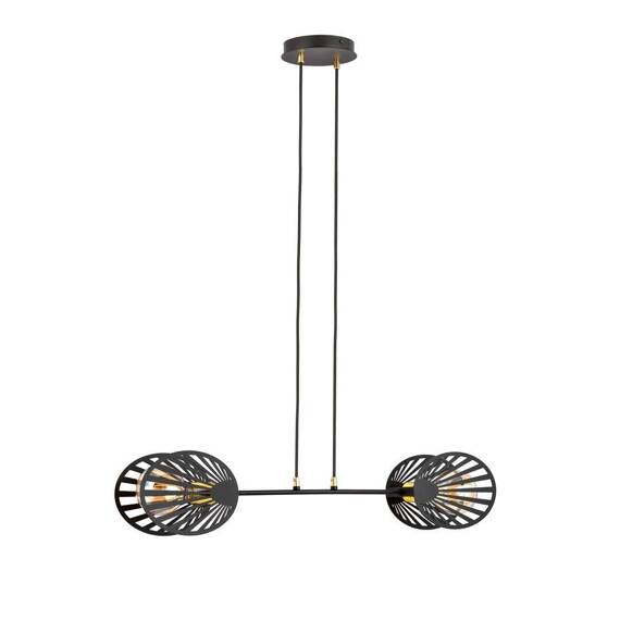 Wisząca lampa PLAYA 2 BLACK czarny (1146/2) - Emibig