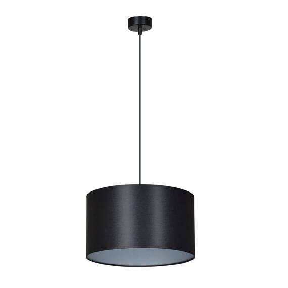 Wisząca lampa ROTO 1 BL BLACK/SILVER czarny-Srebrny (185/1) - Emibig