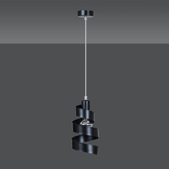 Wisząca lampa SAGA 1 BLACK czarny (352/1) - Emibig