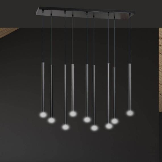 Wisząca lampa SELTER 9 BLACK czarny (552/9) - Emibig