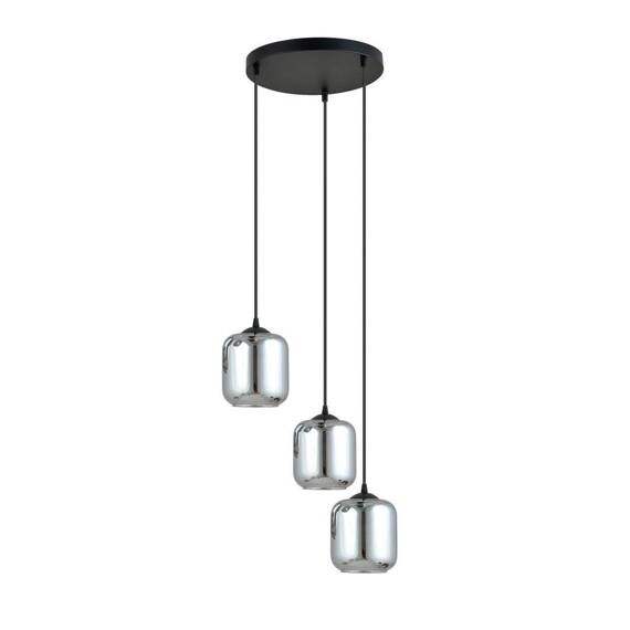 Wisząca lampa STORM 3 PREM czarny (1176/3PREM) - Emibig