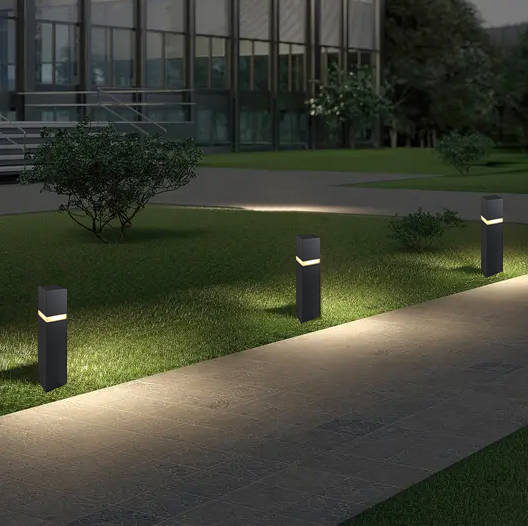 Zewnętrzna lampa stojąca Shilo Fuku Garden 80cm 9917