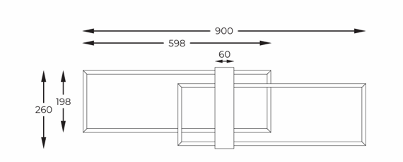 Zuma Line Plafon Minor C230624202