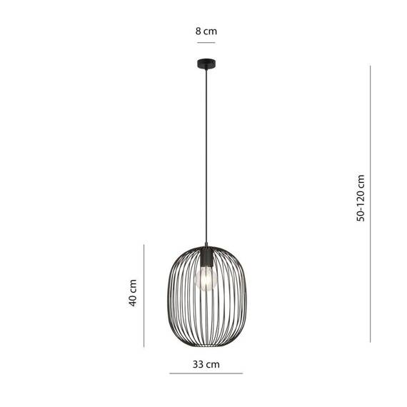 Zwis ONYX 1 BL czarny (1304/1) - Emibig