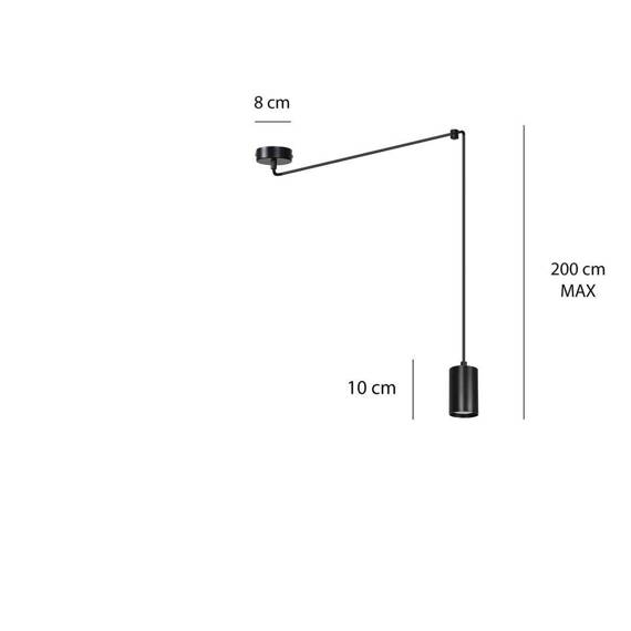 Zwis TRAKER 1 BL/BLACK czarny (524/1) - Emibig