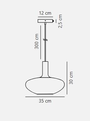 Żyrandol 48973047 Nordlux Alton 35