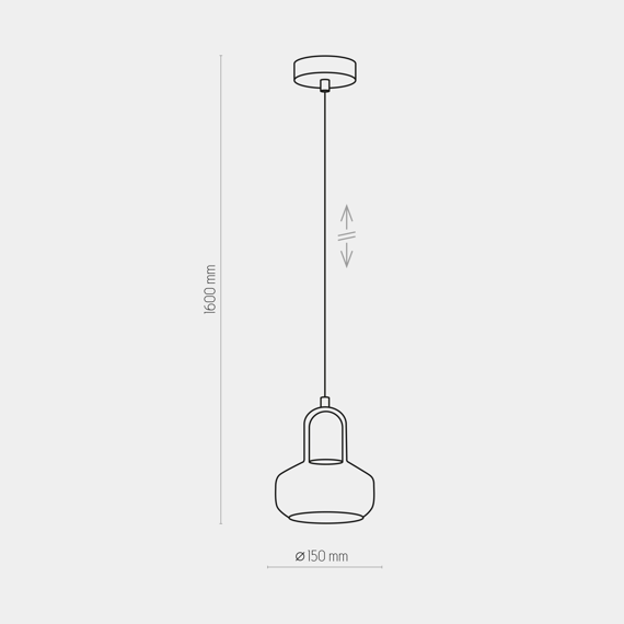 Żyrandol TK Lighting Vichy 2394