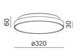  AQform Blos 47019-M930-D9-00-12 Plafon Czarny