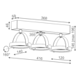 Aqform CERES 15213-0000-T8-00-13 reflektor