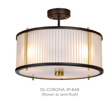 Elstead Lighting Corona DL-CORONA-3P-BAB Zwis