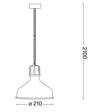 Eris Lampa Wisząca Ideal Lux 238104