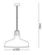 Eris Lampa Wisząca Ideal Lux 238135