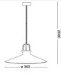 Eris Lampa Wisząca Ideal Lux 238210