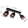 Globo Lighting 54313-3 Satella Plafon