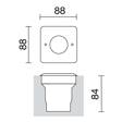 Icaza 570B-L0105B-30 Oprawa gruntowa Novolux