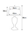 Lampa Stojąca Elstead Lighting Dennison QZ-DENNISON-BB