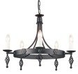 Lampa Wisząca Elstead Belfry BY5 BLK