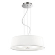 Lampa Wisząca IDEAL LUX HILTON SP4 Round Bianco