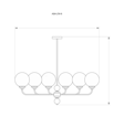 Lampa Wisząca Kutek Mood ABA-ZW-6(N)