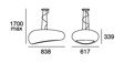 Lampa Wisząca MA&DE DUNIA 7470