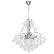 Lampa Wisząca kryształowa Elem Monte Carlo 6247/6 8C chrom