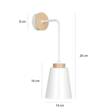 Lampa ścienna BOLERO K1 WHITE biały (443/K1) - Emibig