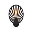 Lampa ścienna PLAYA K1 BLACK czarny (1146/K1) - Emibig