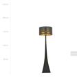 Lampa stojąca ESTRELLA LP1 BLACK/GOLD czarny (1156/LP1) - Emibig