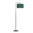 Lampa stojąca HILDE LP1 BL GREEN czarny (1051/LP1) - Emibig