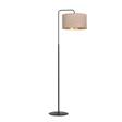 Lampa stojąca HILDE LP1 BL ROSE czarny (1053/LP1) - Emibig